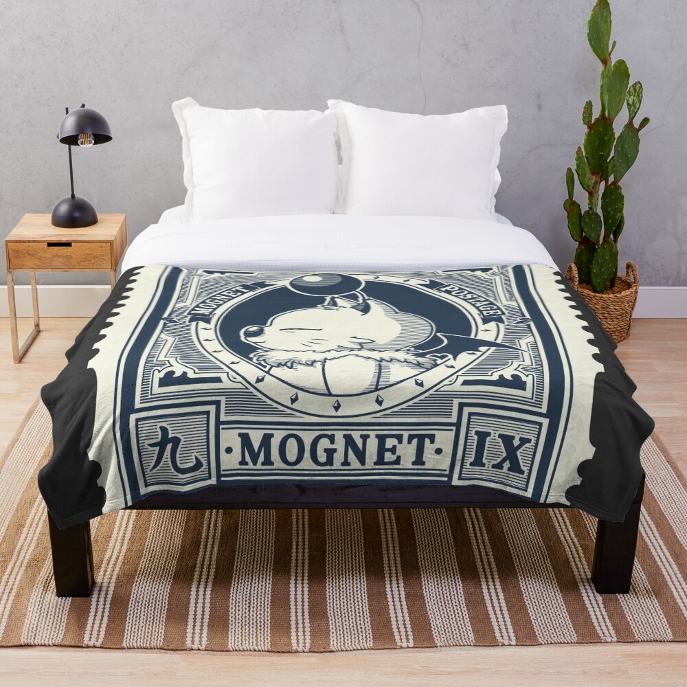 Mognet Mail (2C Version) Throw Blanket
