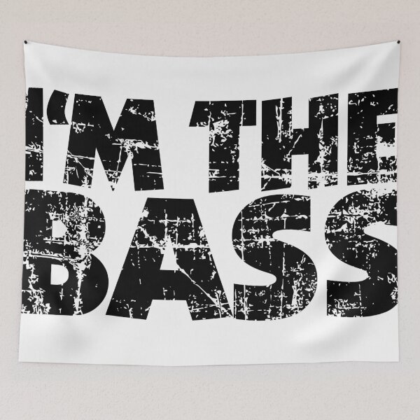 Item preview, I'm the Bass Vintage Black designed and sold by theshirtshops.