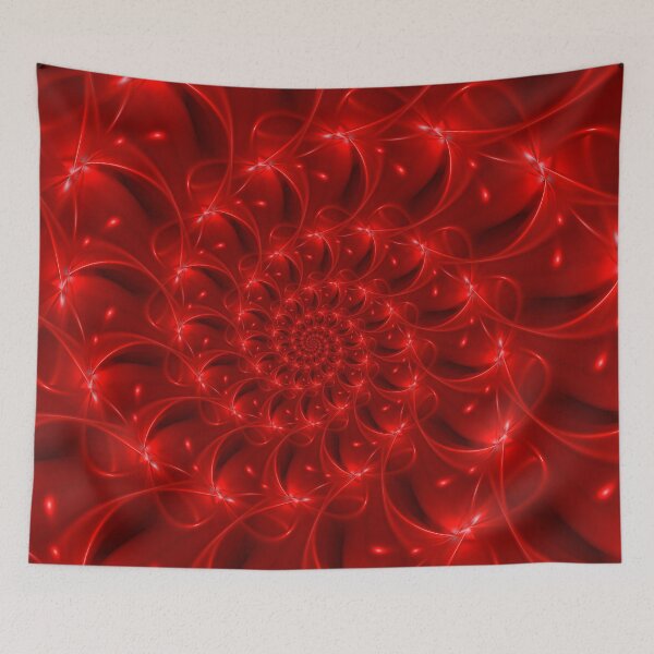 Item preview, Red Spiral  designed and sold by Kitty Bitty.
