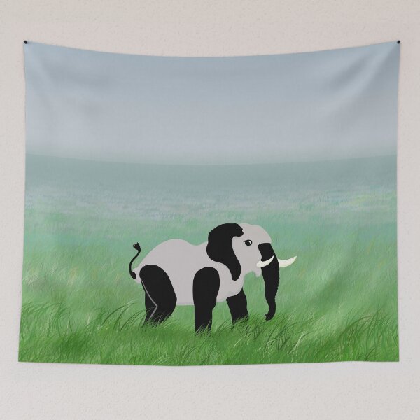 Item preview, Panda-Phant in the Prairie VRS2 designed and sold by vivendulies.