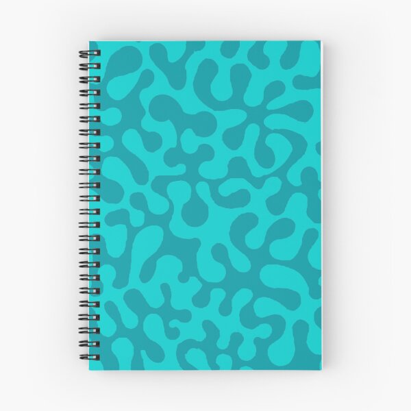 Item preview, Abstract retro summer teal groovy pattern designed and sold by MagentaRose.