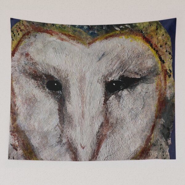 Item preview, Barn Owl UK Wildlife Home Decor designed and sold by JamesPeart.