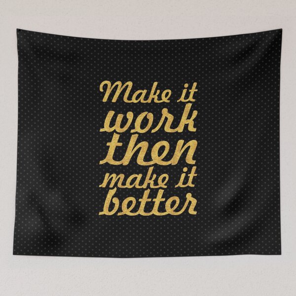 Item preview, Make it work then... Inspirational Quote designed and sold by Powerofwordss.