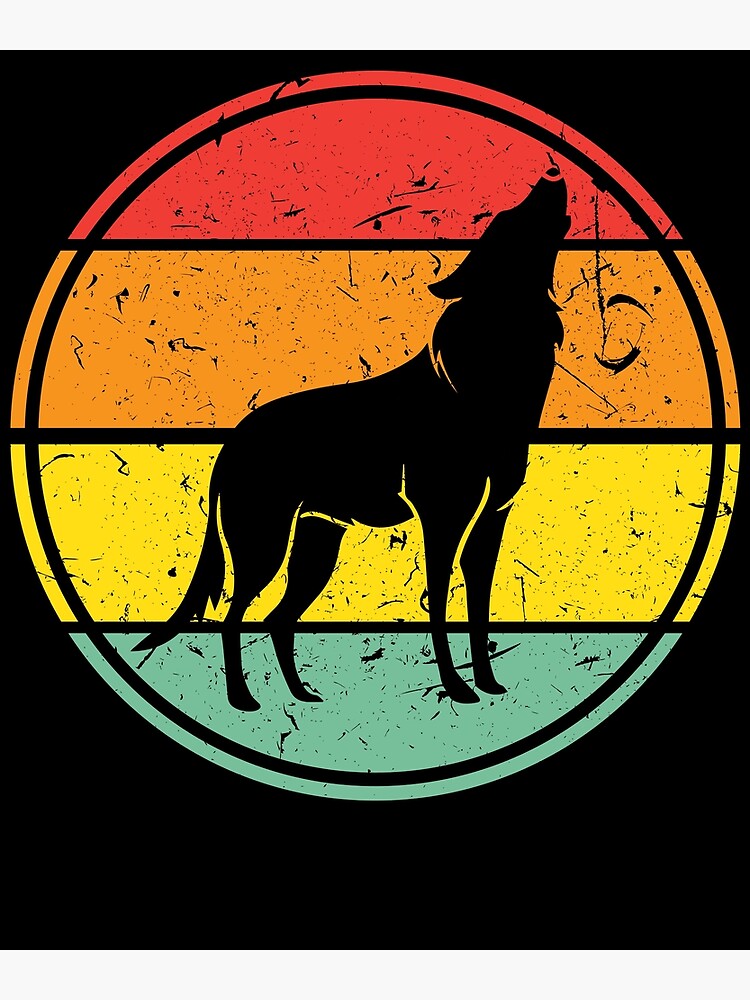 retro wolf