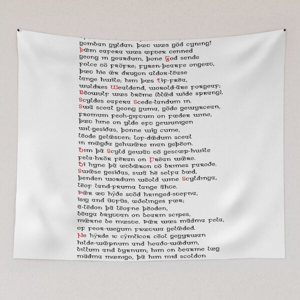 Item preview, Beowulf designed and sold by Somhairle Kelly.