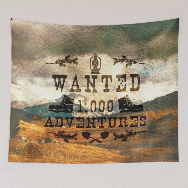 Item preview, Wanted 1000 Adventures designed and sold by DVerissimo.