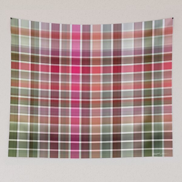 Item preview, Red Rose Edges Plaid 2 designed and sold by TravelPhotoArt.