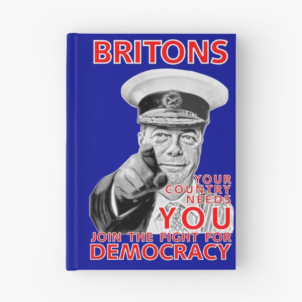 Item preview, Nigel Farage Brexit Leave EU - Red Text designed and sold by beaglefruit.