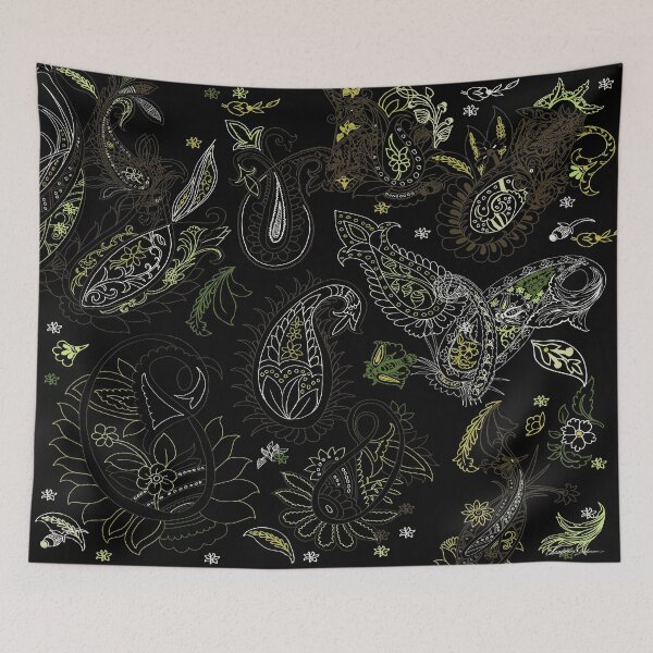 Item preview, Cactus Garden Paisley 2 designed and sold by TravelPhotoArt.