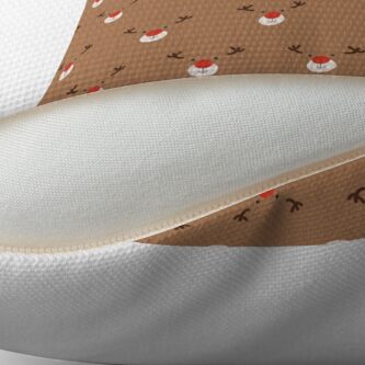 Alternate view of Rudolph Clones (Patterns Please) Floor Pillow