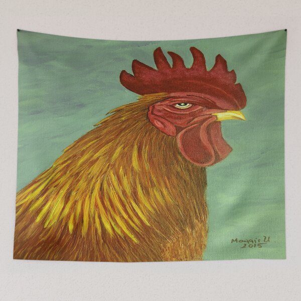 Item preview, Rooster portrait designed and sold by maggie326.