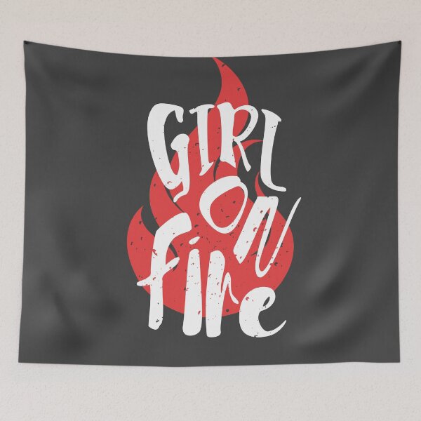 Item preview, The Girl On Fire designed and sold by Missiieey.
