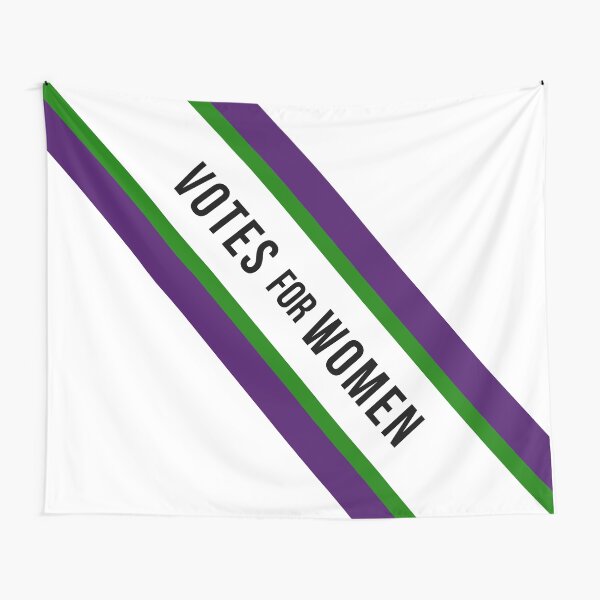 Votes for Women Suffragette Sash Tapestry