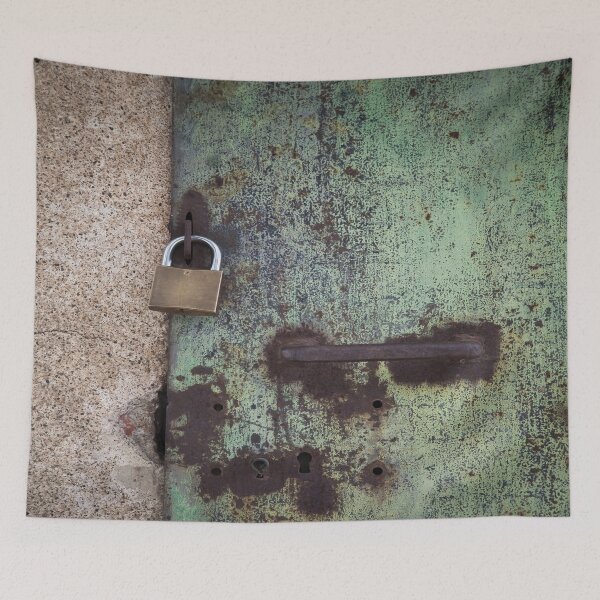 Item preview, rusty door designed and sold by Maria Heyens.