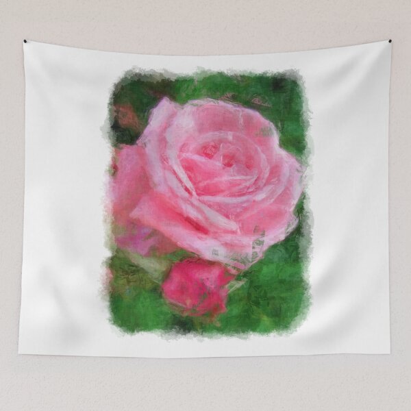 Item preview, Pink Roses in Anzures 2 Sketchy designed and sold by TravelPhotoArt.
