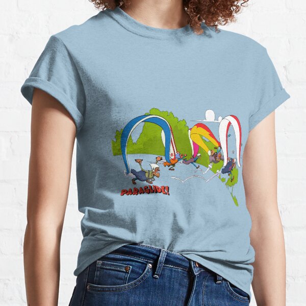 Lancement de parapente T-shirt classique