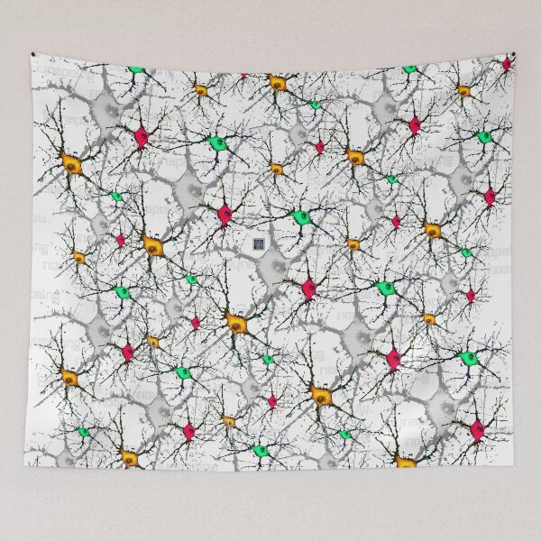 Item preview, "Synapsing now. - WHITE"© designed and sold by Lisa Clark - Thinker Collection STEM Art and MORE.