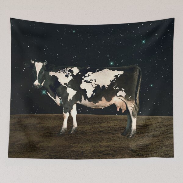 Item preview, Surreal Bovine Atlas designed and sold by Kitty Bitty.