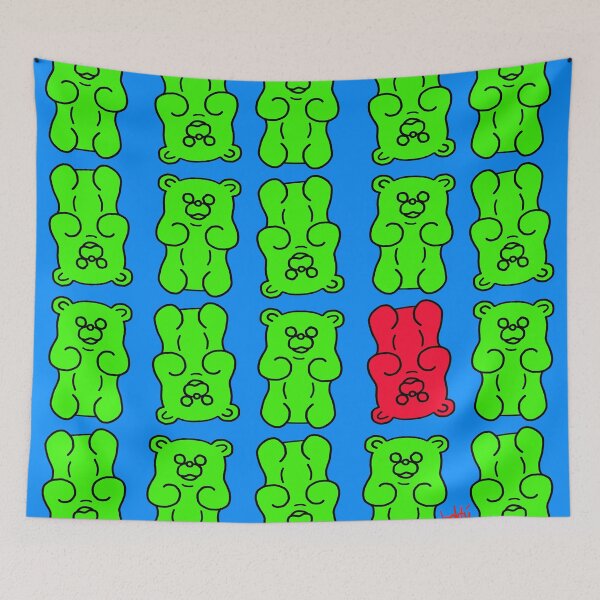 Item preview, Gummy Bears Green and Red designed and sold by Xavierboldu.