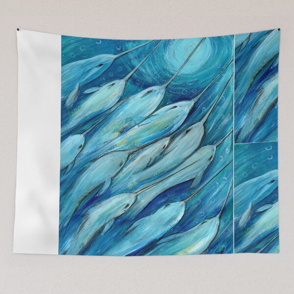 Item preview, Narwhal Sea. Narwhals by Sheridon Rayment designed and sold by Sheridon Rayment.