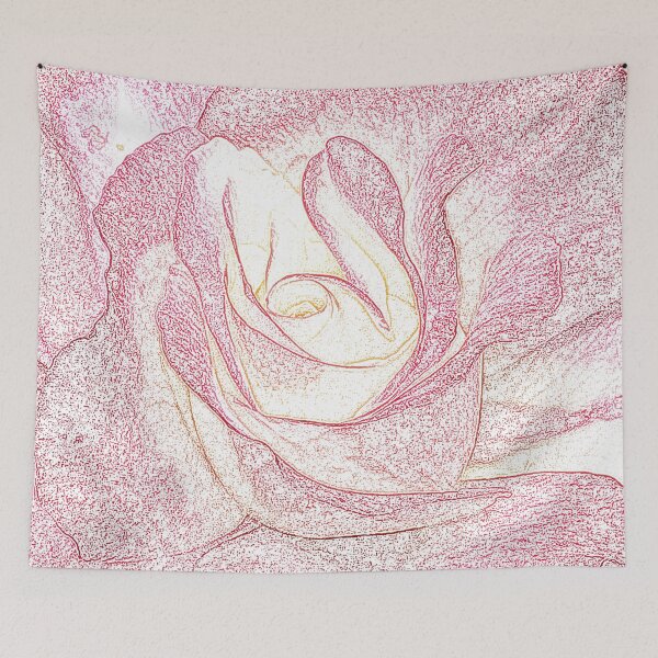 Item preview, Summer Rose Pencil on White designed and sold by charmarose.
