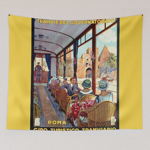 Item preview, Rome Italy Interior luxury tourist tram Italian travel designed and sold by aapshop.
