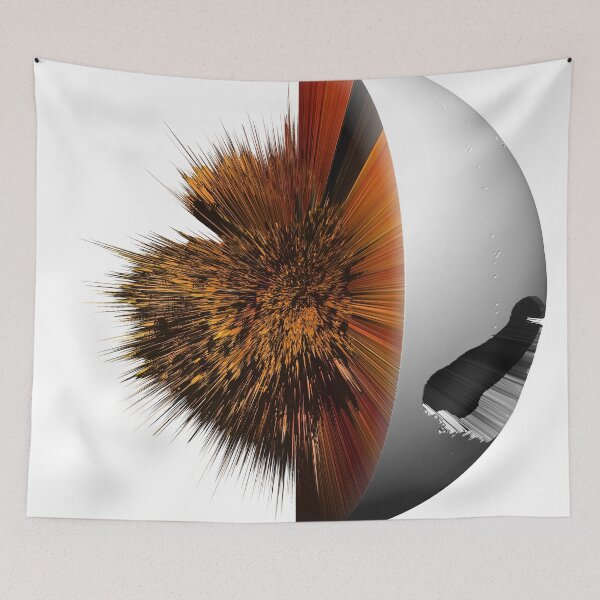 Item preview, "Edge" oil painting as a Spherical Depth Map. 1 designed and sold by Paul Davenport.