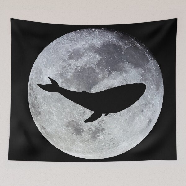 Item preview, The Whale In The Moon designed and sold by crabro.