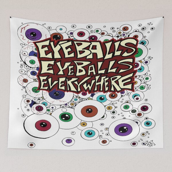 Item preview, Eyeballs Eyeballs Everywhere! designed and sold by Brian Belanger.