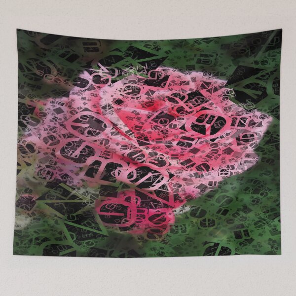 Item preview, Pink Roses in Anzures 2 Letters 4 designed and sold by TravelPhotoArt.