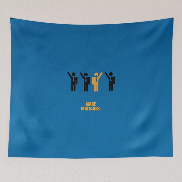 Item preview, Make Mistakes - Corporate Start-up Quotes designed and sold by Labno4.