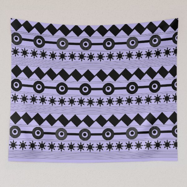 Item preview, Contemporary Zigzag Design-Blue designed and sold by lifecycleprints.