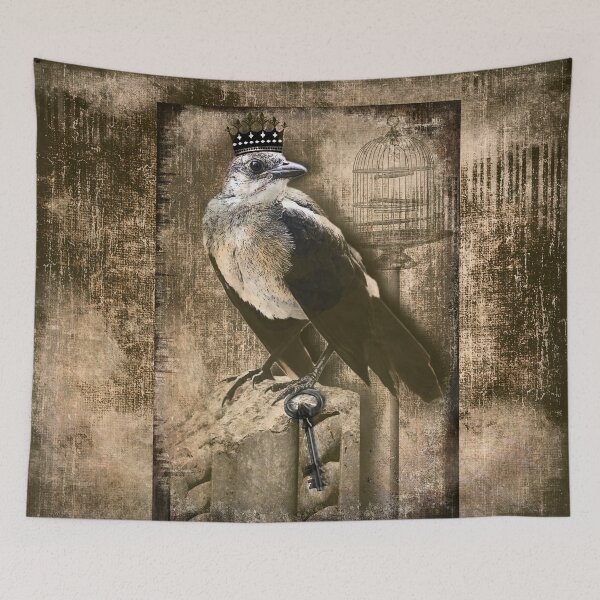 Item preview, Vintage Grackle Queen designed and sold by NaturesSol.