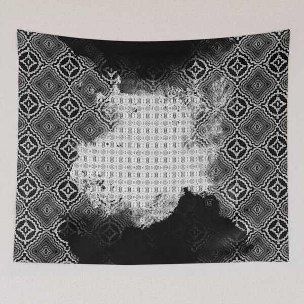 Item preview, girl & skeleton patterns II designed and sold by Carla Regina Mourisca.