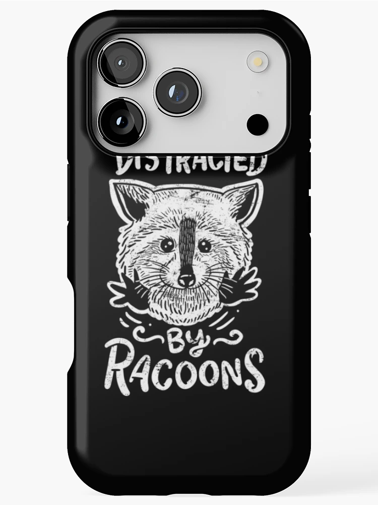 Thumbnail 1 of 4, iPhone Case, Racoon Racoon Racoon designed and sold by 4tomic.
