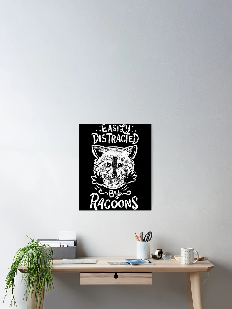 Thumbnail 2 of 3, Poster, Racoon Racoon Racoon designed and sold by 4tomic.