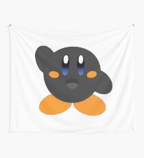 Carbon Kirby - Blue eyes Wandbehang