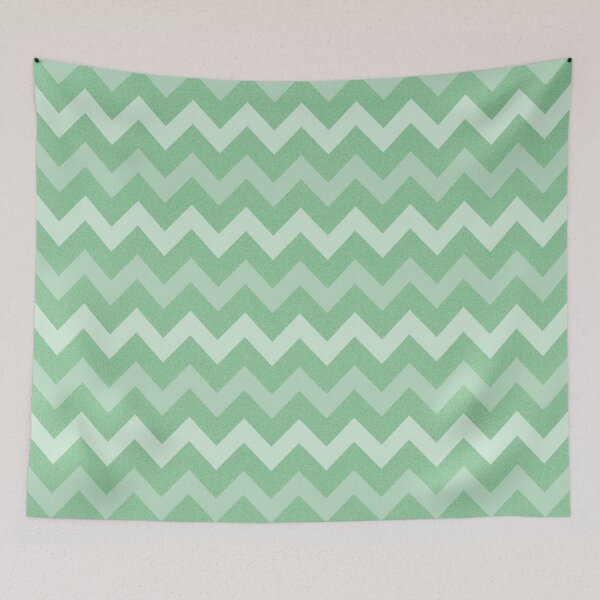 Item preview, Mint Green Glitter Chevron designed and sold by CRGArtDesign.