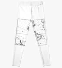 Cartography map Leggings