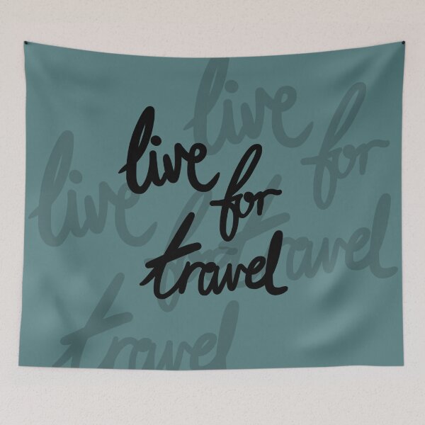 Item preview, Live for Travel designed and sold by becSamways.