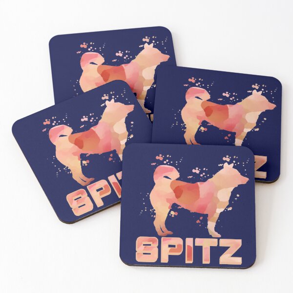 Item preview, WaterColor Spitz Dog Breed designed and sold by CharJens.