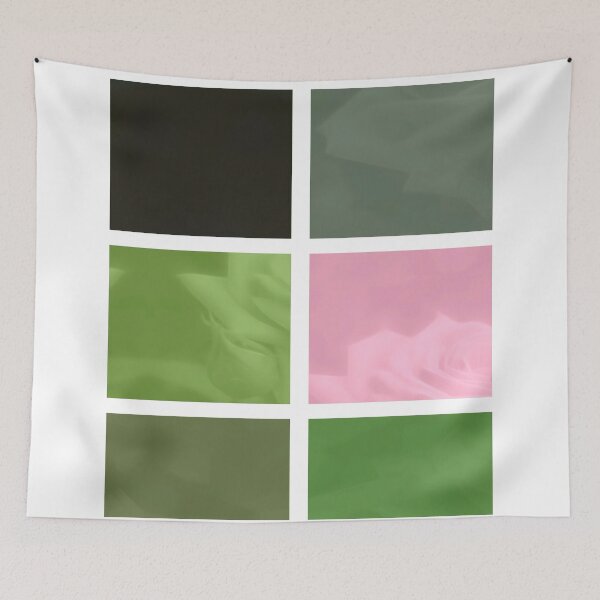 Item preview, Pink Roses in Anzures 3 Abstract Rectangles 1 designed and sold by TravelPhotoArt.