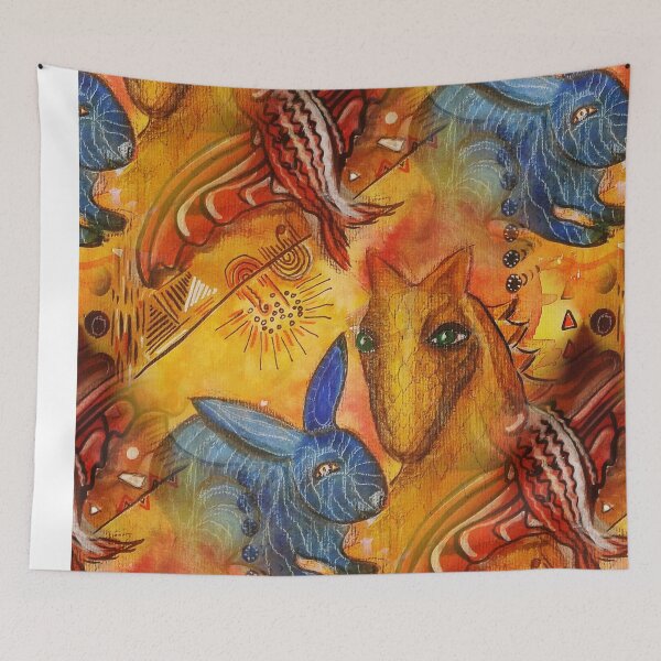 Item preview, Moonfish and Tigerhare meet the Golden Dragon designed and sold by mimulux.