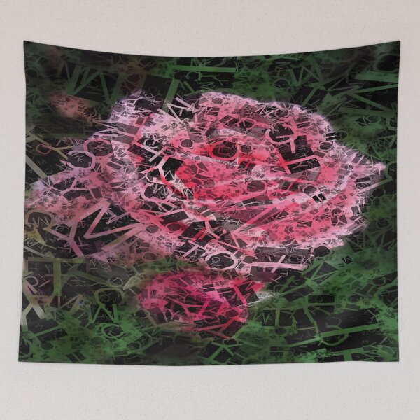 Item preview, Pink Roses in Anzures 2 Letters 2 designed and sold by TravelPhotoArt.