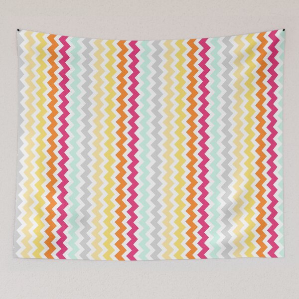Item preview, Colorful Retro Chevron Pattern designed and sold by dreamingmind.