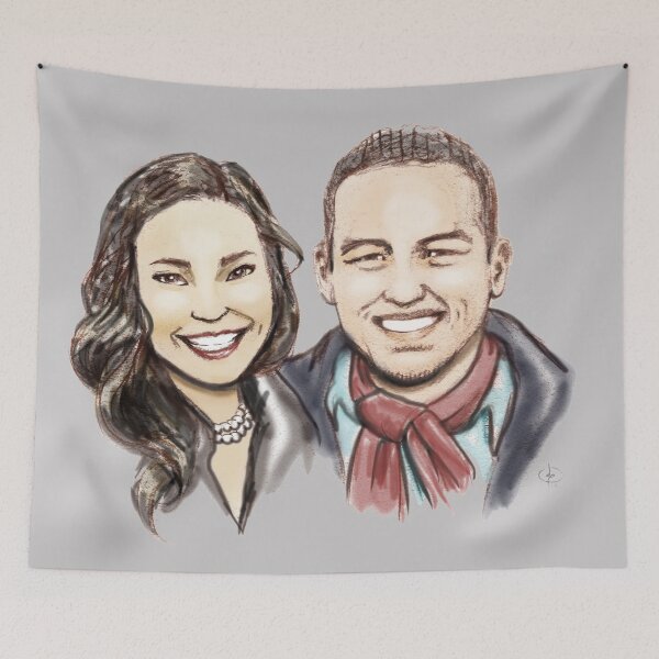 Item preview, Martina and George designed and sold by Dan Paul Roberts.