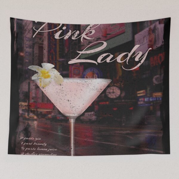 Item preview, Cocktail - Pink Lady designed and sold by ongadesign.