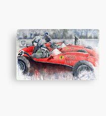 Ferrari Dino 246 F1 1958 Mike Hawthorn French GP Metal Print