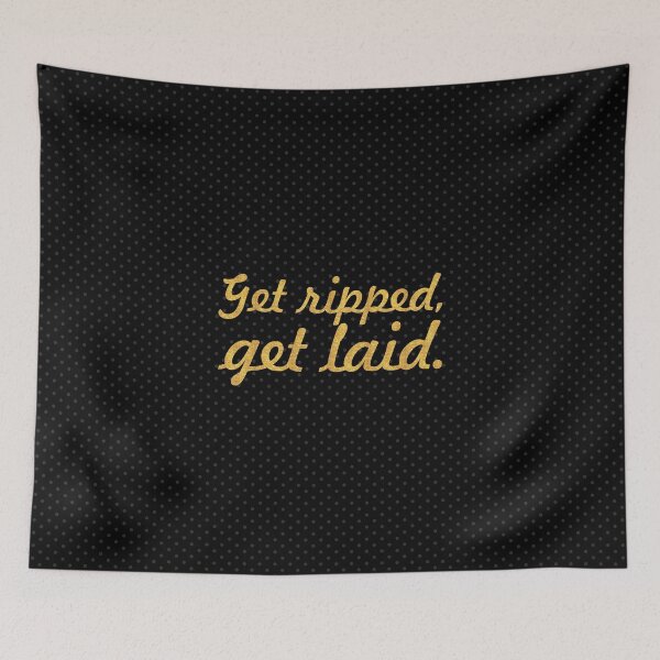 Item preview, Get repped get laid... Inspirational Quote designed and sold by Powerofwordss.