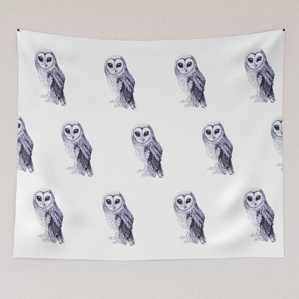 Item preview, Sooty Owl designed and sold by ThistleandFox.